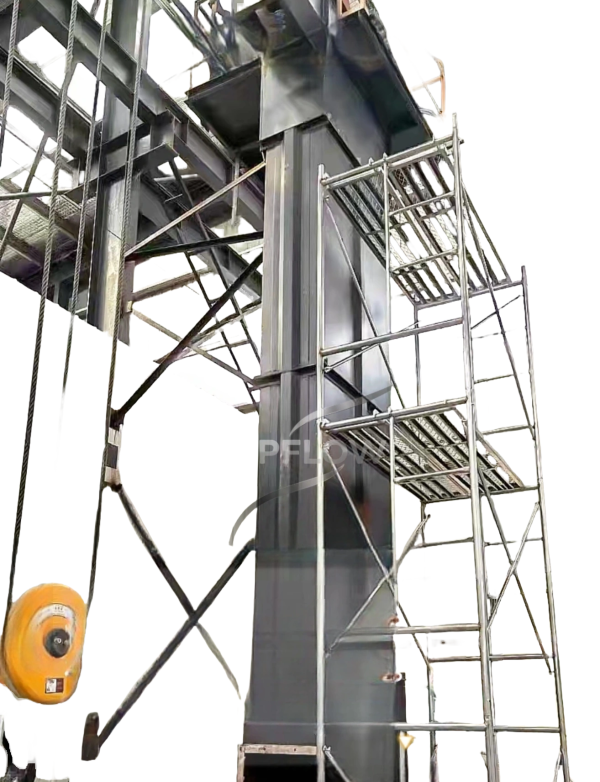 chain type bucket elevator for powder