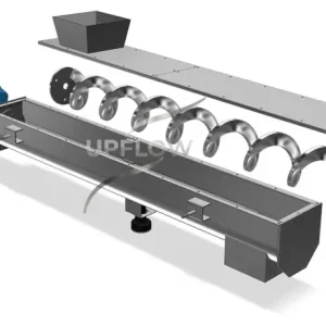 Heavy-duty shaftless screw transporter