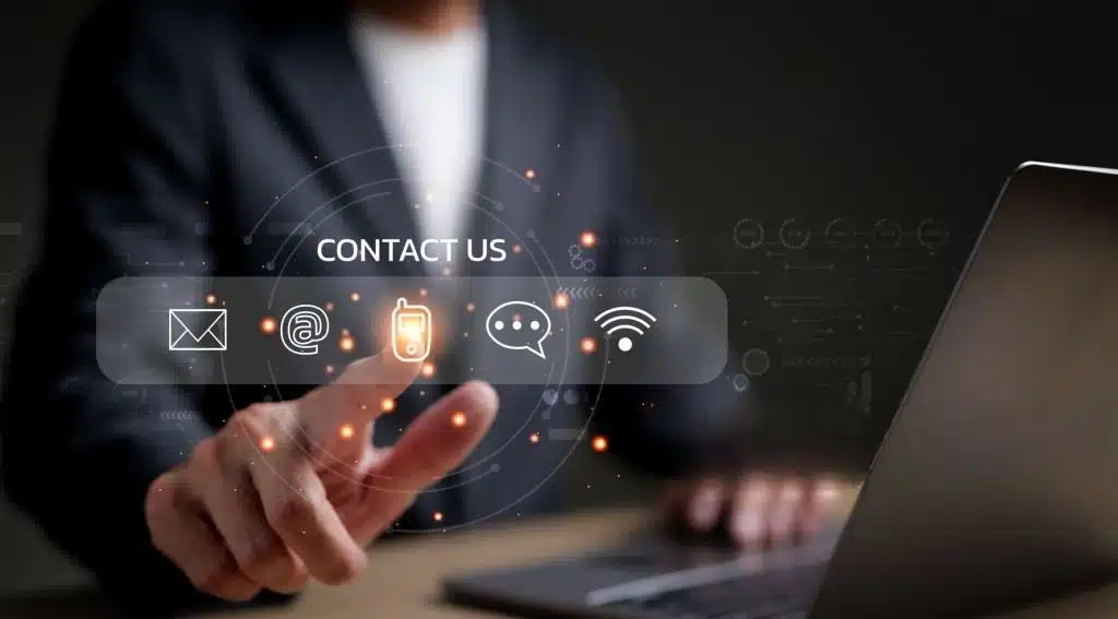 contact us