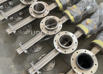 enclosed pipe screw conveyor for safe conveying