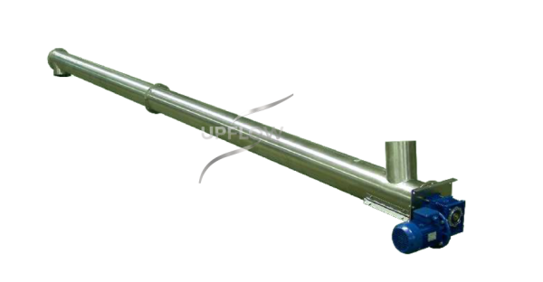 powder handling tube screw conveyor without dust leakage