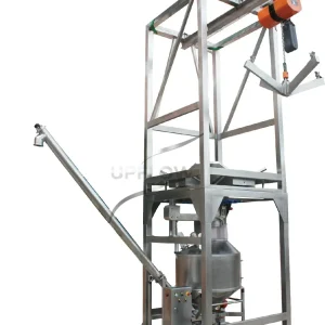 Big bag unloader machine unloading powder material