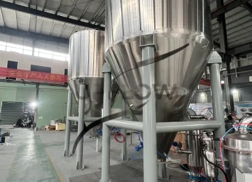 Storage hopper used in powder conveying system solution