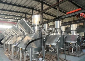 manual bag dump station