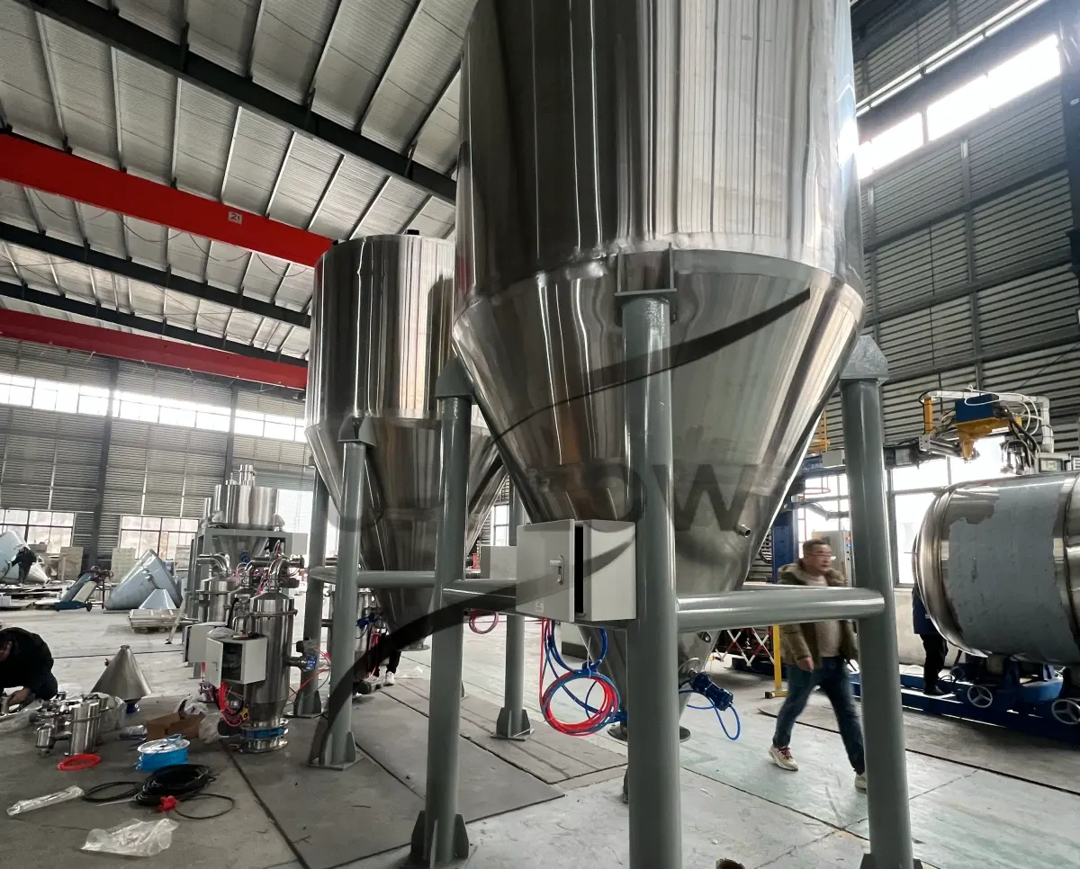Storage hopper used in powder conveying system solution