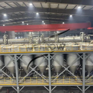 automated batching system for multi-material weighing and feeding