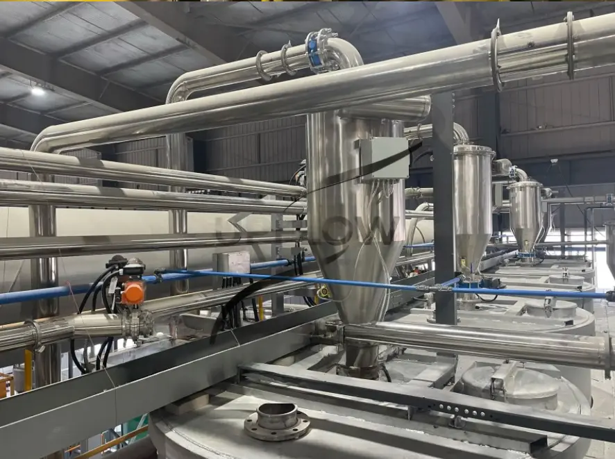 positive negative pneumatic conveying system project cases