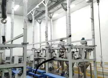 automatic bag opening system for pneumatic conveying