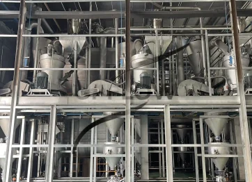 pipeline blockage problem in pneumatic conveying system