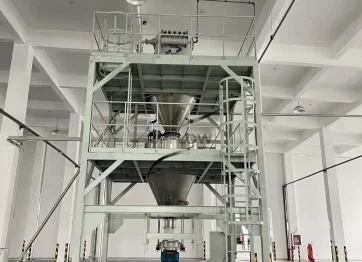 Foaming agent pneumatic conveying system used in plastic manufacturing industry