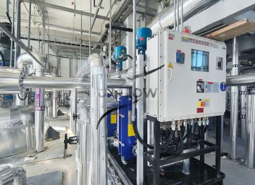 ammonium nitrate pneumatic conveying system for powder handling in fertilizer and chemical industry