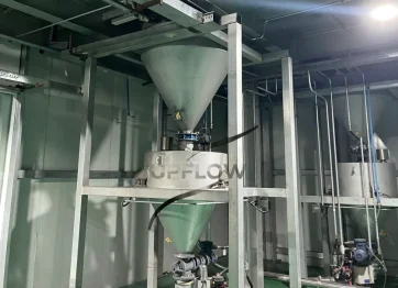 ammonium sulfate pneumatic conveying system for powder handling in fertilizer and chemical industry