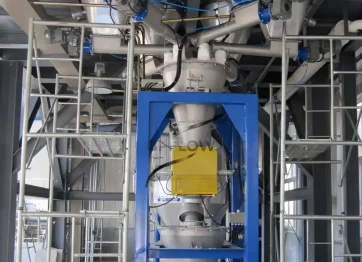 graphite powder pneumatic conveying system for industrial dust free material handling