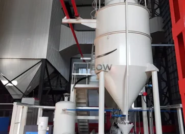 magnesium carbonate pneumatic conveying system for powder handling in chemical industry