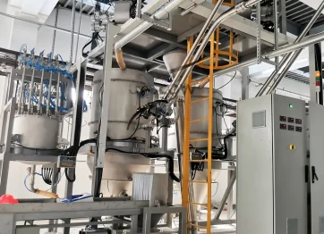 magnesium sulfate pneumatic conveying system