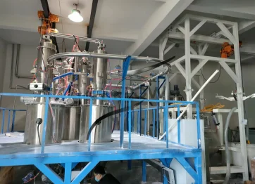pvc powder pneumatic conveying system for dust free material handling