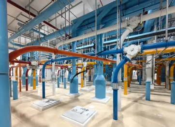 Zinc powder pneumatic conveying system for zinc metal powder with enclosed pipeline
