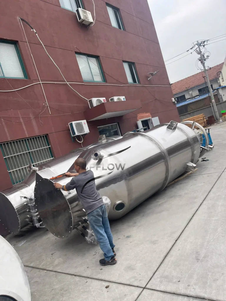 Bulk powder silo fabrication for automated production lines