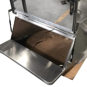 Custom equipment enclosure for industrial machinery