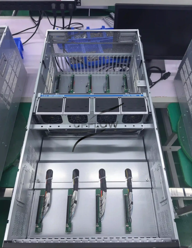 Rackmount AI server chassis for enterprise servers
