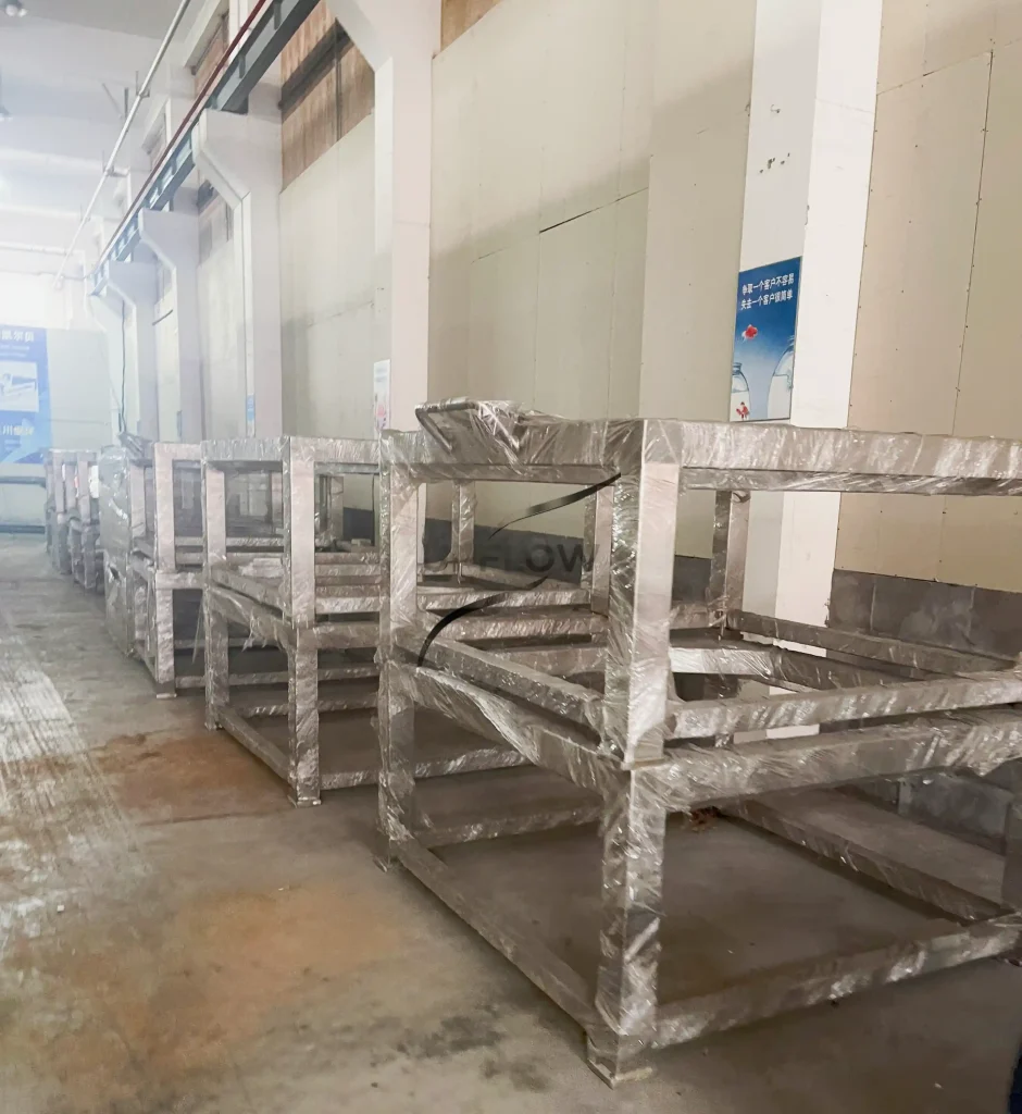 Custom metal support structure for OEM equipment