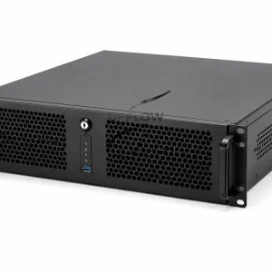 Custom server enclosure for AI and data center equipment