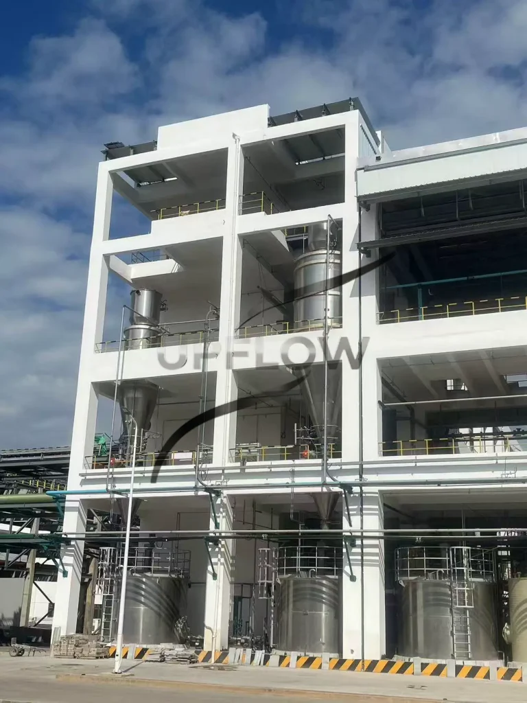 Barium carbonate pneumatic conveying system for industrial powder handling