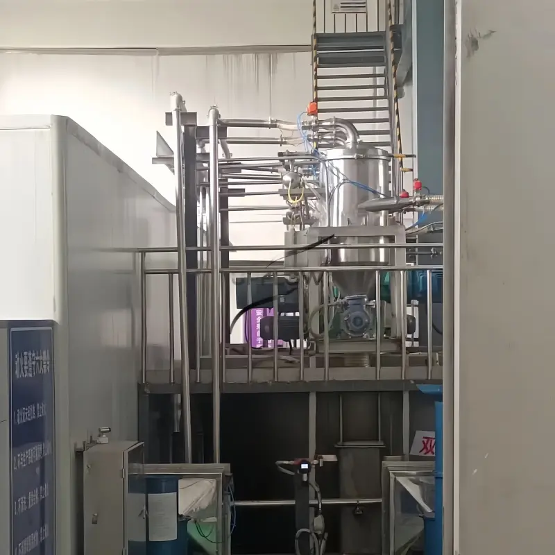 capsule filling powder pneumatic conveying system can connect upstream powder preparation equipment with intermediate storage and capsule filling machines